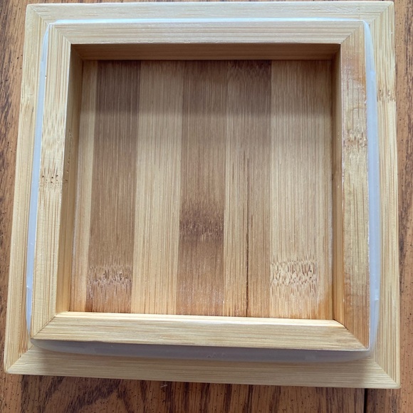 Bamboo Storage Box with Window - Picture 3 of 5